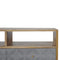 Geometric Carved Media Unit Living Artisan Furniture 