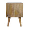 Geometric Carved Media Unit Living Artisan Furniture 