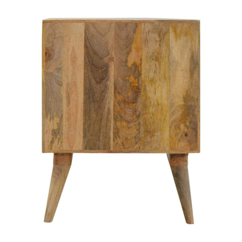 Geometric Screen Printed Door Bedside Sleeping Artisan Furniture 