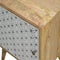 Geometric Screen Printed Door Bedside Sleeping Artisan Furniture 