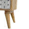 Geometric Screen Printed Door Bedside Sleeping Artisan Furniture 