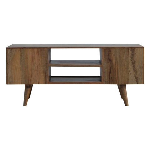 Geometric Screen Printed Media Unit Living Artisan Furniture 