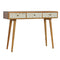 Geometric Screen Printed Writing Desk Living Artisan Furniture 