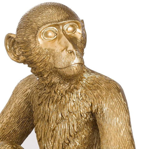 George The Monkey Gold Table Lamp Lighting Hill Interiors 