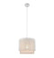 Gilli 1 Pendant Light Chalk White & Pale Grey Lighting Regency Studio 