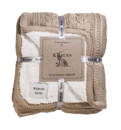 Glencoe Throw Natural Accessories Regency Studio 