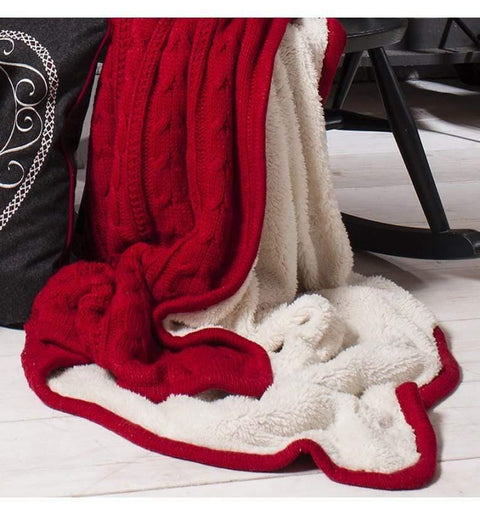 Glencoe Throw Red Accessories Regency Studio 