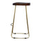 Gold Iron Bar Stool Dining Artisan Furniture 