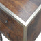 Gold Iron Frame Bedside Sleeping Artisan Furniture 