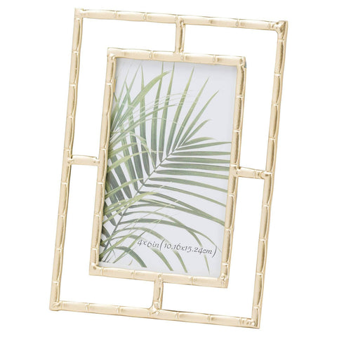 Gold Open Edge Photo Frame 6X4 Accessories Hill Interiors 