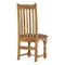 Granary Royale Chair with Leather Seat- Set of 2 Dining Artisan Furniture 