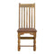 Granary Royale Chair with Leather Seat- Set of 2 Dining Artisan Furniture 
