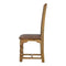 Granary Royale Chair with Leather Seat- Set of 2 Dining Artisan Furniture 