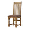 Granary Royale Chair with Leather Seat- Set of 2 Dining Artisan Furniture 