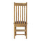 Granary Royale Chair with Leather Seat- Set of 2 Dining Artisan Furniture 
