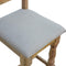 Granary Royale Dining Chair with Linen Seat Pad (Set of 2) Dining Artisan Furniture 