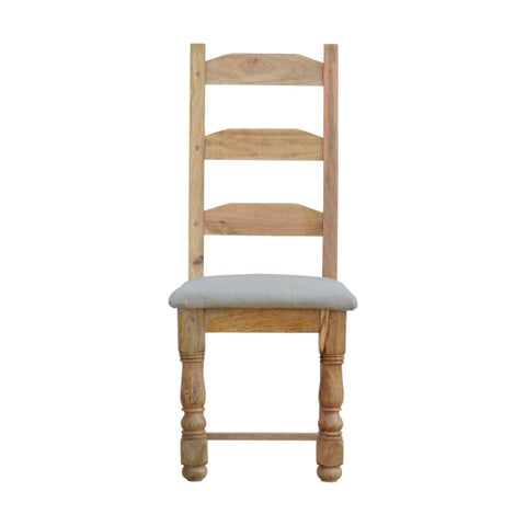 Granary Royale Dining Chair with Linen Seat Pad (Set of 2) Dining Artisan Furniture 