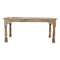 Granary Royale Turned Leg Extension Dining Table Dining Artisan Furniture 