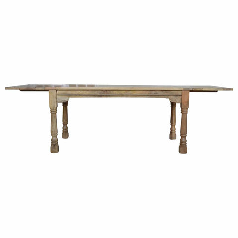 Granary Royale Turned Leg Extension Dining Table Dining Artisan Furniture 