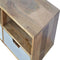 Grey Hand Painted TV Unit with 3 Drawers Living Artisan Furniture 