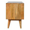 Grey Hand Painted TV Unit with 3 Drawers Living Artisan Furniture 