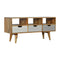 Grey Hand Painted TV Unit with 3 Drawers Living Artisan Furniture 