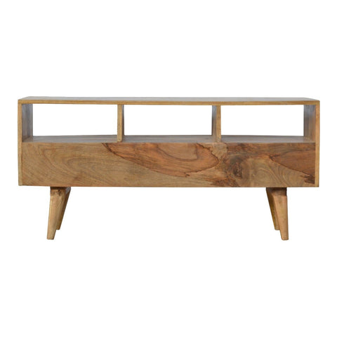 Grey Hand Painted TV Unit with 3 Drawers Living Artisan Furniture 