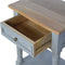 Grey Painted Bedside with Wooden Top Sleeping Artisan Furniture 