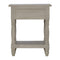 Grey Painted Bedside with Wooden Top Sleeping Artisan Furniture 