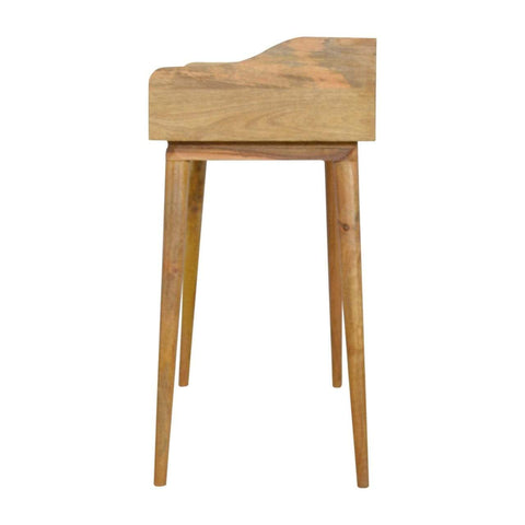Grey Painted Gallery Back Writing Desk Living Artisan Furniture 