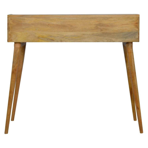 Grey Painted Gallery Back Writing Desk Living Artisan Furniture 