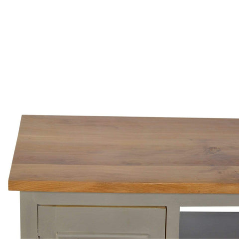 Grey Painted Media Unit Living Artisan Furniture 