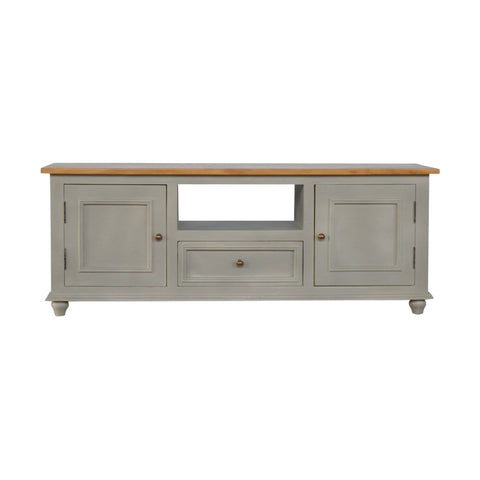 Grey Painted Media Unit Living Artisan Furniture 