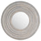 Grey Painted Round Textured Mirror Mirrors Hill Interiors 