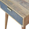 Grey Tweed Bedside Sleeping Artisan Furniture 