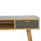 Grey Tweed Writing Desk Living Artisan Furniture 