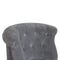 Grey Velvet Accent Chair Living Artisan Furniture 