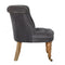 Grey Velvet Accent Chair Living Artisan Furniture 