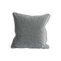Grey Velvet Cushion 40x40cm Accessories Hill Interiors 