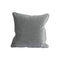 Grey Velvet Cushion 40x40cm Accessories Hill Interiors 