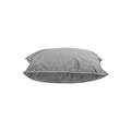 Grey Velvet Cushion 40x40cm Accessories Hill Interiors 