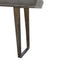 Grey Velvet Industrial Style Bench Living Artisan Furniture 