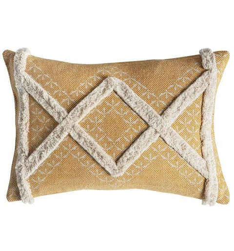 Gringo Tufted Cushion Ochre Accessories Regency Studio 