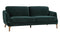 Gustav 3-Seater Sofa - Forest Green Sofas Distinction Furniture 