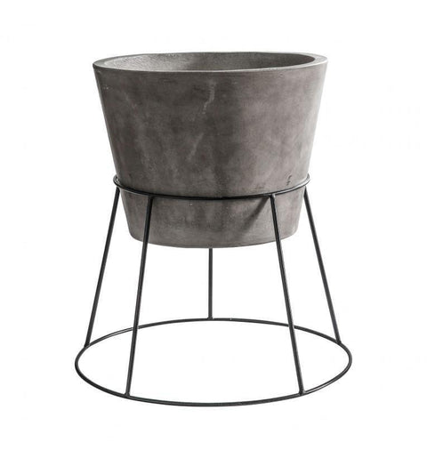 Hadleigh Planter Anthracite Grey Accessories Regency Studio 