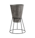 Hadleigh Planter Anthracite Grey Accessories Regency Studio 
