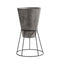 Hadleigh Planter Anthracite Grey Accessories Regency Studio 