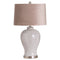 Hadley Ceramic Table Lamp With Natural Shade Lighting Hill Interiors 