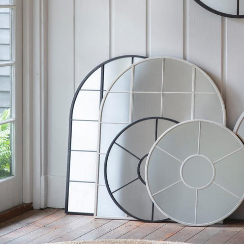 Hampstead Arch Mirror Black Mirrors Regency Studio 