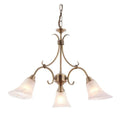 Hardwick 3 Pendant Light Antique Brass Lighting Regency Studio 